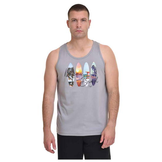 Target Ανδρική αμάνικη μπλούζα Single Jersey Tank Top &quot;Surf&quot;